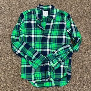 American Eagle Men’s Plaid Flannel Shirt - XS